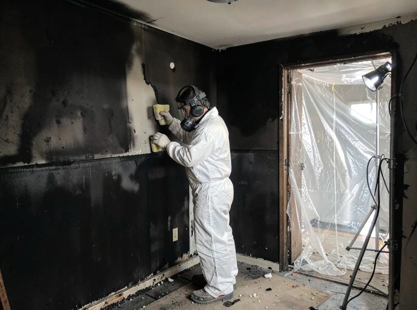 Fire Damage Restoration company in Palestine, WV